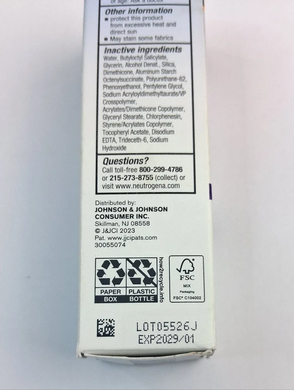 Neutrogena Ultra Sheer Sunscreen Face Serum SPF 60 1.7oz